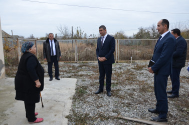 Garıs Əyribənd kənd sakinləri ilə növbəti səyyar qəbul keçirilib