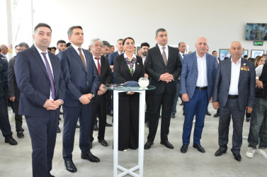 Kürdəmir stansiyasının yenidənqurma işlərindən sonra fəaliyyətinin bərpa edilməsi və istifadəyə verilməsi mərasimi keçirilib.