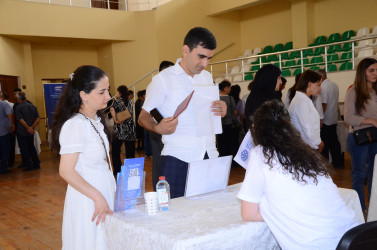 İyunun 24-də Mərkəzi Aran Regional Məşğulluq Filialının təşkilatçılığı əmək yarmarkası təşkil olunub.