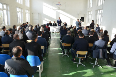 Böyük Kəngərli kənd sakinləri ilə növbəti səyyar qəbul keçirilib