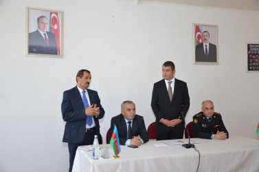 Oktyabrın 1-də Dəyirmanlı kənd sakinləri ilə səyyar qəbul keçirilib.