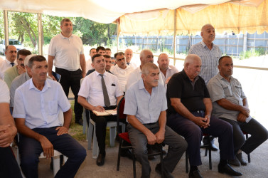 Avqustun 5-də Bala Kəngərli kənd sakinləri ilə səyyar qəbul keçirilib.