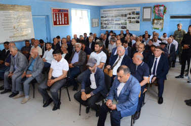 Mayın 25-də Ərşəli kənd sakinləri ilə səyyar qəbul keçirilib.