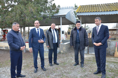 Garıs Əyribənd kənd sakinləri ilə növbəti səyyar qəbul keçirilib