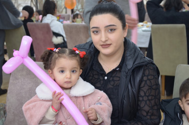 Kürdəmir rayonunda şəhid və qazi övladları üçün bayram şənliyi keçirilib