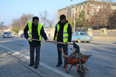 Kürdəmirdə növbəti ümumrayon iməcliyi keçirilib
