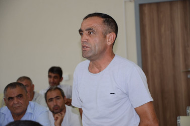 Növbəti səyyar qəbul Qarasu kəndində keçirilib.
