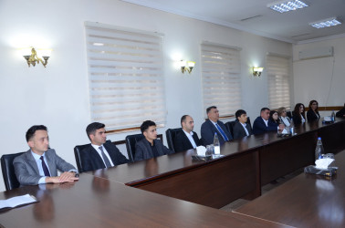 18 Oktyabr - Kürdəmirdə Müstəqilliyin Bərpası Gününə həsr olunmuş dəyirmi masa keçirilib.