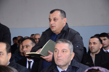 Mollakənd kəndində sakinlər ilə səyyar qəbul keçirilib