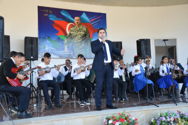 Kürdəmirdə Zəfər günü münasibətilə ümumrayon konserti keçirilib.