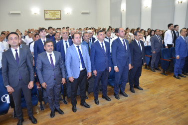 “Qanunun Aliliyi və Sağlam Cəmiyyət: Erkən Nikah, Əmək Hüquqları və Ətraf Mühitin Mühafizəsi, Narkomaniya ilə Hüquqi Mübarizə” mövzusuna həsr olunmuş maarifləndirmə tədbiri keçirilib.