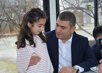 Kürdəmir rayonunda şəhid və qazi övladları üçün bayram şənliyi keçirilib