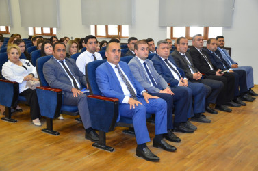 “Qanunun Aliliyi və Sağlam Cəmiyyət: Erkən Nikah, Əmək Hüquqları və Ətraf Mühitin Mühafizəsi, Narkomaniya ilə Hüquqi Mübarizə” mövzusuna həsr olunmuş maarifləndirmə tədbiri keçirilib.
