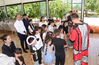 1 İyun Uşaqların Beynəlxalq Müdafiəsi Günü münasibətilə şəhid və qazi uşaqları ilə görüş təşkil edilib