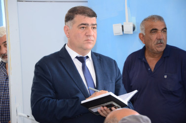Mayın 25-də Ərşəli kənd sakinləri ilə səyyar qəbul keçirilib.