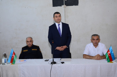 İyunun 18-də Qaraqocalı kənd sakinləri ilə səyyar qəbul keçirilib.