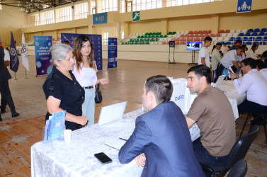 İyunun 24-də Mərkəzi Aran Regional Məşğulluq Filialının təşkilatçılığı əmək yarmarkası təşkil olunub.