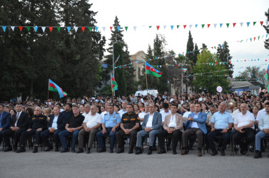 15 İyun – Milli Qurtuluş Günü münasibətiləümumrayon konsert proqramı təşkil olunub.
