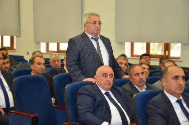 “Şəhərsalma və Memarlıq İli” çərçivəsində Kürdəmirdə “Ümumdünya Məskunlaşma Günü” və “Ümumdünya Şəhərlər Günü” ilə bağlı tədbir keçirilmişdir.