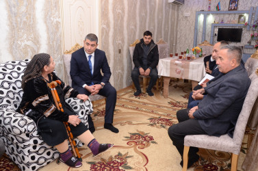 Atakişili kəndində sakinlər ilə səyyar qəbul keçirilib