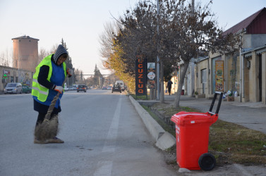 Kürdəmirdə növbəti ümumrayon iməcliyi keçirilib