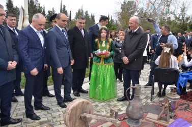 Kürdəmirdə Novruz bayramı ilə əlaqədar ümumrayon bayram şənliyi keçirilib.