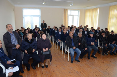 Mürtülü kənd sakinləri ilə növbəti səyyar qəbul keçirilib