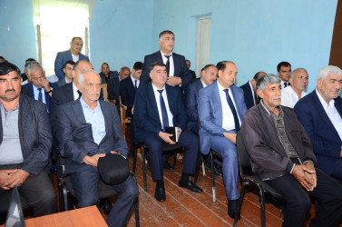 Mayın 21-də İsmayıllı kənd sakinləri ilə səyyar qəbul keçirilib.