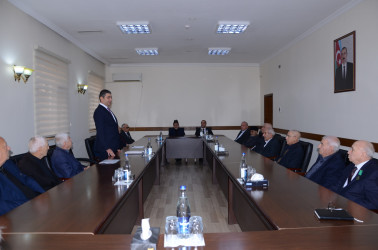 İcra başçısı Elşən Həsənli rayon ağsaqqallarının nümayəndələri ilə görüş keçirib