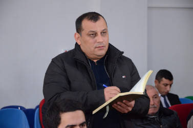 Atakişili kəndində sakinlər ilə səyyar qəbul keçirilib