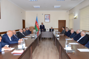 Kürdəmirdə Rayon Ağsaqqallar Şurasının son birillik fəaliyyətinə dair hesabat iclası keçirilib.