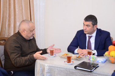 Mollakənd kəndində sakinlər ilə səyyar qəbul keçirilib