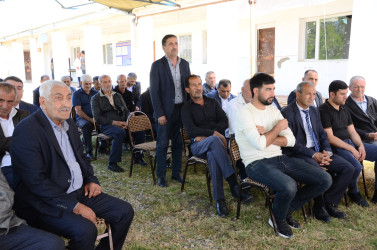 Mayın 14-də Axtaçı kənd sakinləri ilə səyyar qəbul keçirilib.