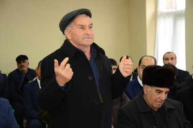 Çöhranlı kəndində sakinlər ilə səyyar qəbul keçirilib