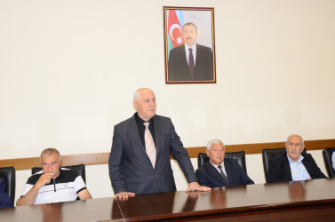İyunun 29-da Kürdəmirdə Rayon Ağsaqqallar Şurasının hesabat xarakterli iclası keçirilib.
