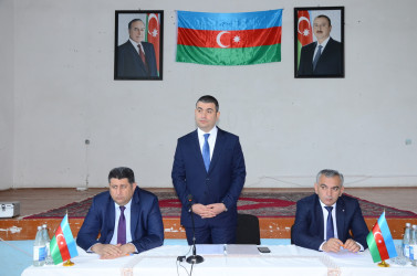 İyunun 3-də Şıxımlı kənd sakinləri ilə səyyar qəbul keçirilib.
