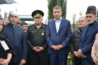 İcra başçısı şəhid Tural Eyyubovun anım tədbirində iştirak edib.