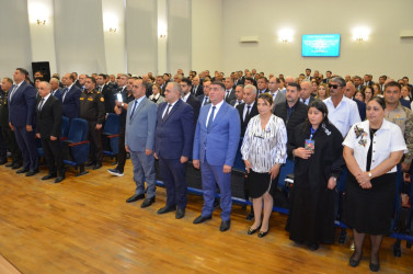 Kürdəmirdə Azərbaycan Respublikasının Prezidenti cənab İlham Əliyevin partiyanın VIII Qurultayındakı nitqindən irəli gələn vəzifələrə dair müşavirə keçirilib.