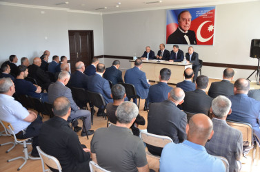 Şilyan kənd sakinləri ilə növbəti səyyar qəbul keçirilib.