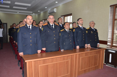 Kürdəmirdə 02 iyul - Azərbaycan Polisi Günü münasibətilə tədbir keçirilib.