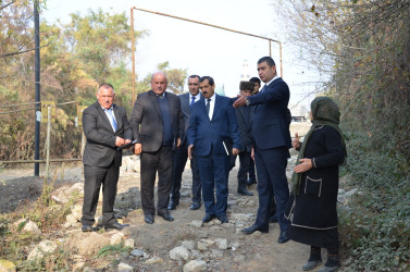Carlı kəndində sakinlər ilə səyyar qəbul keçirilib