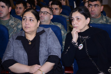 Kürdəmirdə Ümummilli Lider Heydər Əliyevin anadan olmasının 103 illiyi qeyd olunub.
