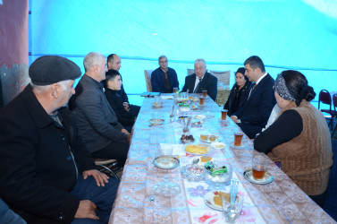 Qarabucaq qəsəbə sakinləri ilə növbəti səyyar qəbul keçirilib