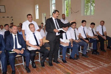 Yenikənd kənd sakinləri ilə növbəti səyyar qəbul keçirilib