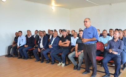 Oktyabrın 1-də Dəyirmanlı kənd sakinləri ilə səyyar qəbul keçirilib.