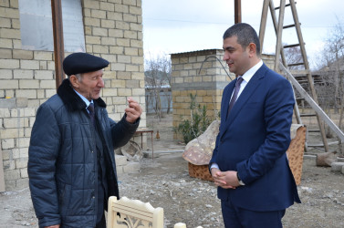 Qarasaqqal kəndində sakinlər ilə səyyar qəbul keçirilib