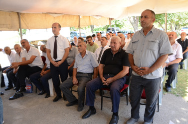 Avqustun 5-də Bala Kəngərli kənd sakinləri ilə səyyar qəbul keçirilib.