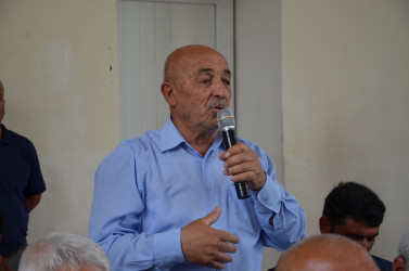 Muradxan kənd sakinləri ilə səyyar qəbul keçirilib.