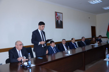 Kürdəmirdə 12 Noyabr – Azərbaycan Respublikasının Konstitusiya Günü münasibətilə dəyirmi masa keçirilib.