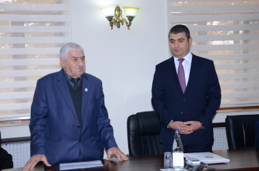 İcra başçısı Elşən Həsənli rayon ağsaqqallarının nümayəndələri ilə görüş keçirib